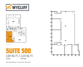 2327 Wycliff St, Saint Paul, MN for lease Floor Plan- Image 1 of 1