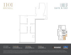 1101 Brickell Ave, Miami, FL for lease Floor Plan- Image 1 of 1