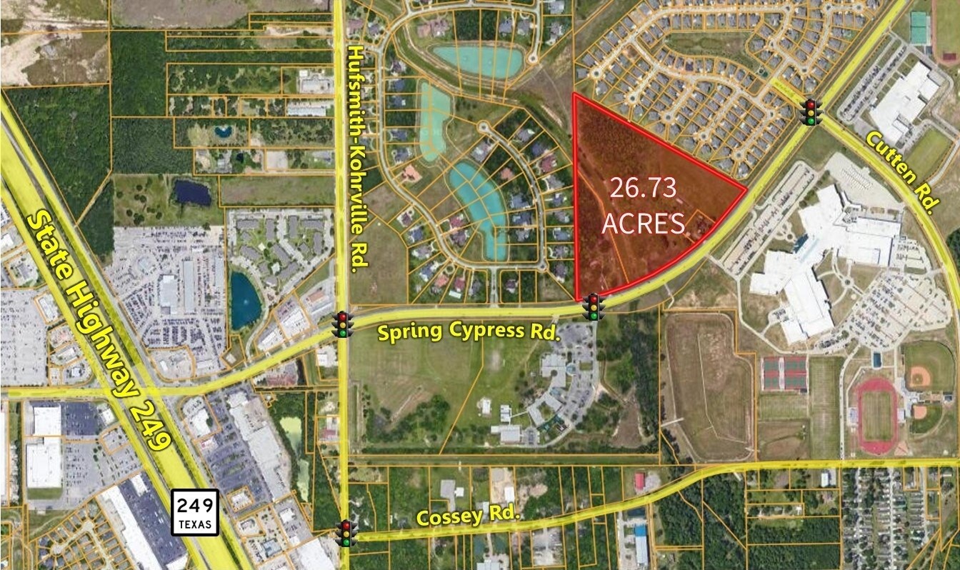 10226 Spring Cypress Rd, Houston, TX for sale Plat Map- Image 1 of 1