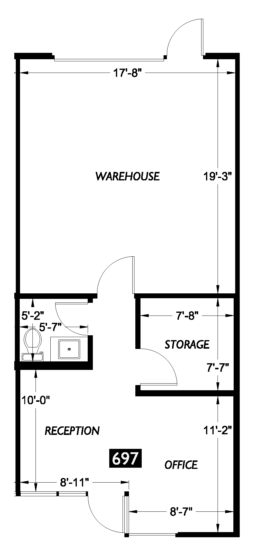 679-699 Strander Blvd, Tukwila, WA for lease Floor Plan- Image 1 of 1