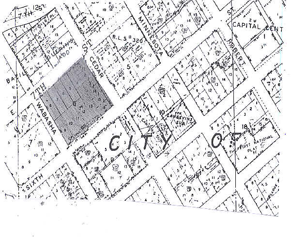 30 7th St E, Saint Paul, MN for sale - Plat Map - Image 1 of 1