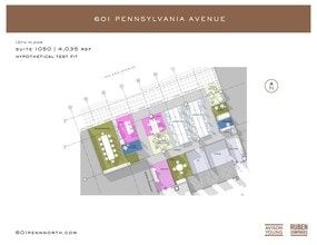 601 Pennsylvania Ave NW, Washington, DC for lease Floor Plan- Image 2 of 3