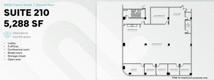 10680 Treena St, San Diego, CA for lease Floor Plan- Image 1 of 5