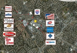 2951 Veterans Memorial Pky, Saint Charles, MO - AERIAL map view