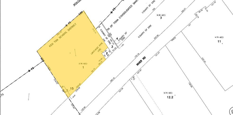 4630 River Rd, Tonawanda, NY for sale - Plat Map - Image 3 of 8