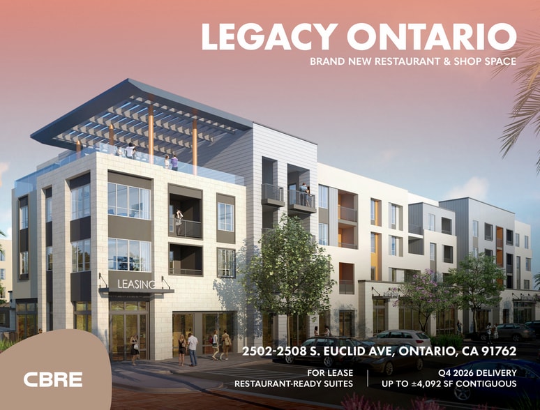 2502-2508 S. Euclid ave, Ontario, CA for lease - Primary Photo - Image 1 of 1