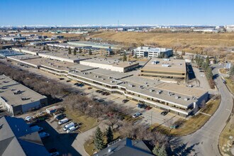 6025 12th St SE, Calgary, AB - AERIAL  map view - Image1