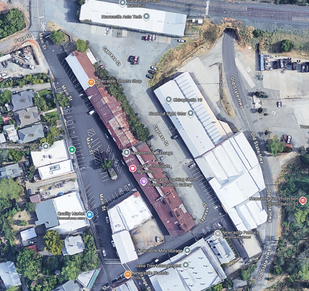 455 Main St, Newcastle, CA for lease Aerial- Image 1 of 2