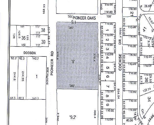 4000 Pioneer Rd, Balch Springs, TX for sale - Plat Map - Image 1 of 1