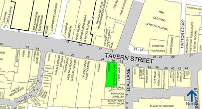 26-28 Tavern St, Ipswich for lease Goad Map- Image 2 of 2