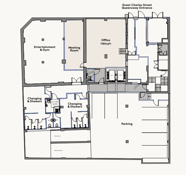 50 Great Charles Street Queensway, Birmingham for lease Floor Plan- Image 1 of 1