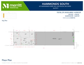 611 Hammonds Ferry Rd, Linthicum, MD for lease Floor Plan- Image 1 of 1