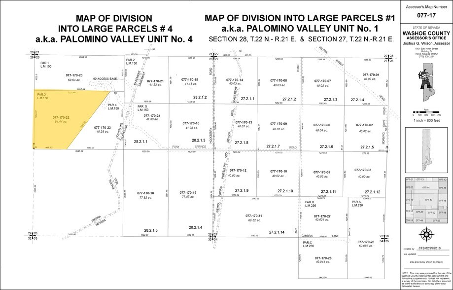 Pony Springs Rd, Reno, NV for sale - Primary Photo - Image 1 of 1