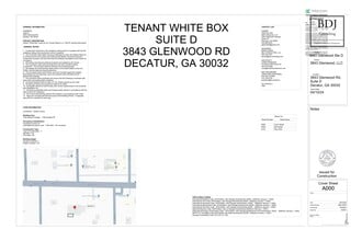3843 Glenwood Rd, Decatur, GA for lease Site Plan- Image 1 of 1