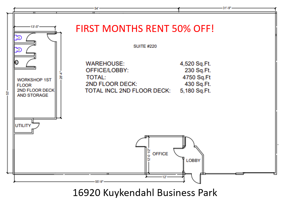 16920 Kuykendahl Rd, Houston, TX for lease Floor Plan- Image 1 of 1