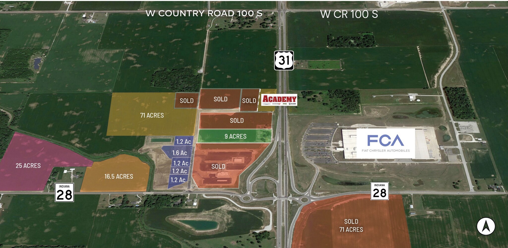 US 31 & SR 28, Tipton, IN for sale Building Photo- Image 1 of 3