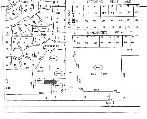 1108 Overcash Dr, Dunedin, FL for lease - Plat Map - Image 2 of 2