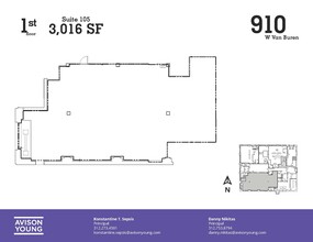 910 W Van Buren St, Chicago, IL for lease Floor Plan- Image 1 of 1