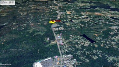 2700 N Columbia St, Milledgeville, GA - AERIAL  map view