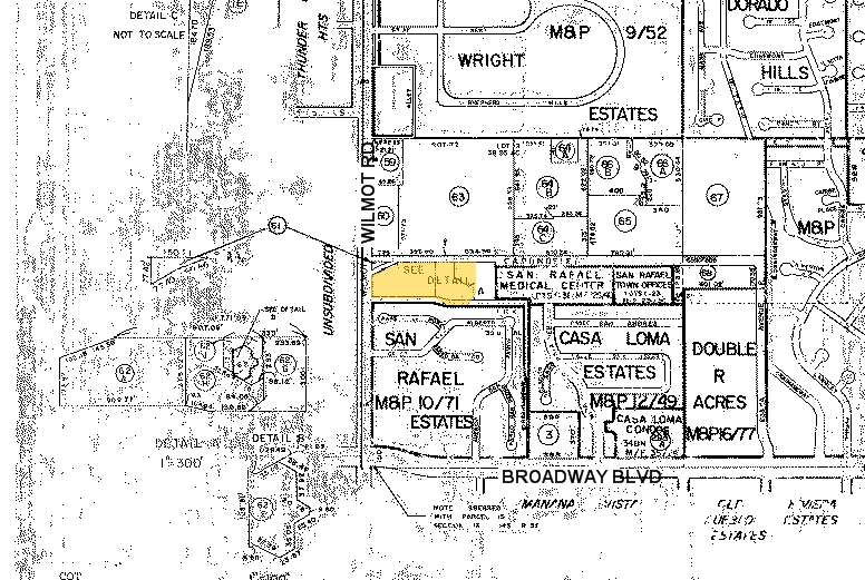 310 N Wilmot Rd, Tucson, AZ for lease - Plat Map - Image 2 of 5