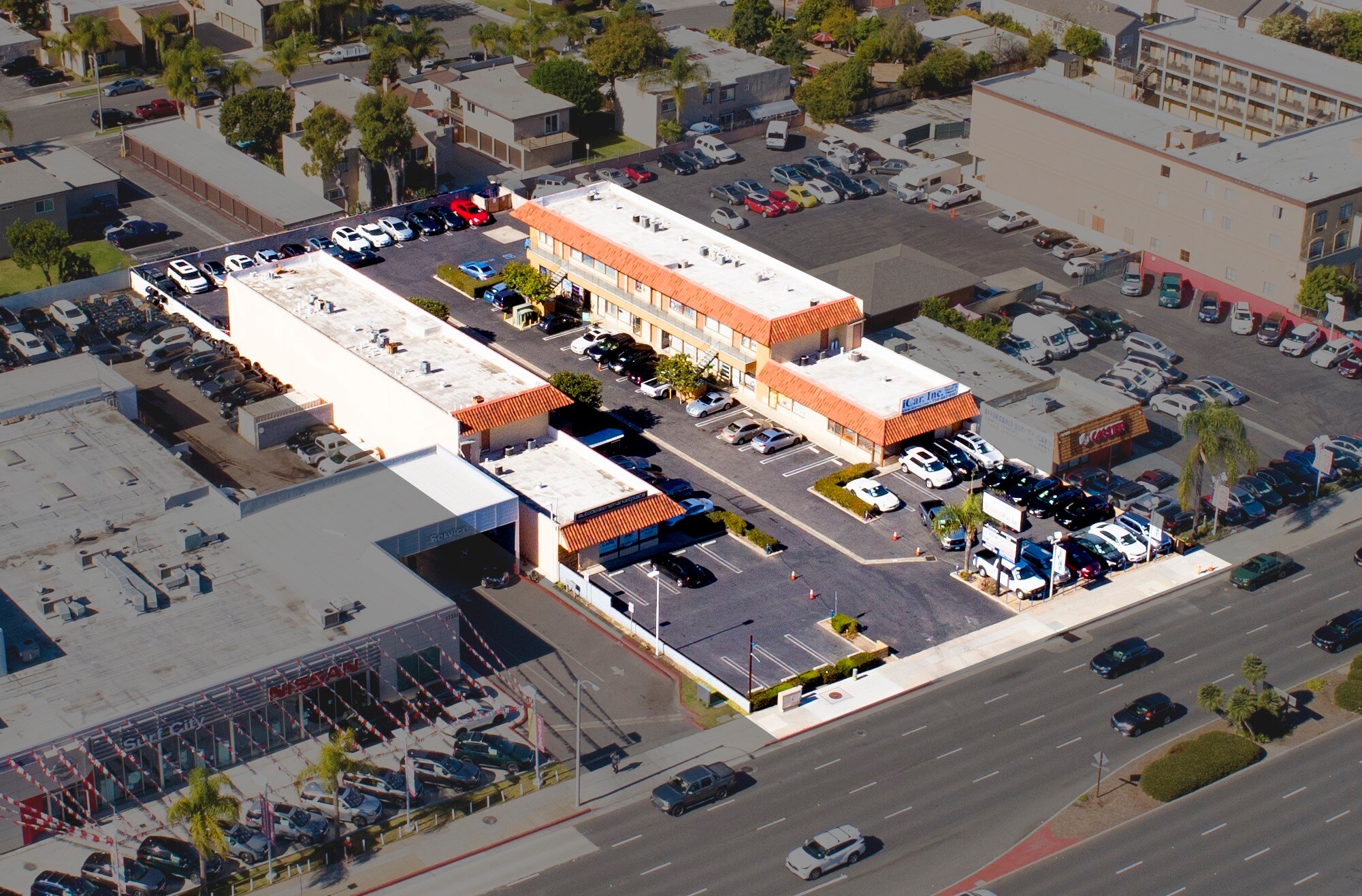 17301 Beach Blvd, Huntington Beach, CA for sale Aerial- Image 1 of 1