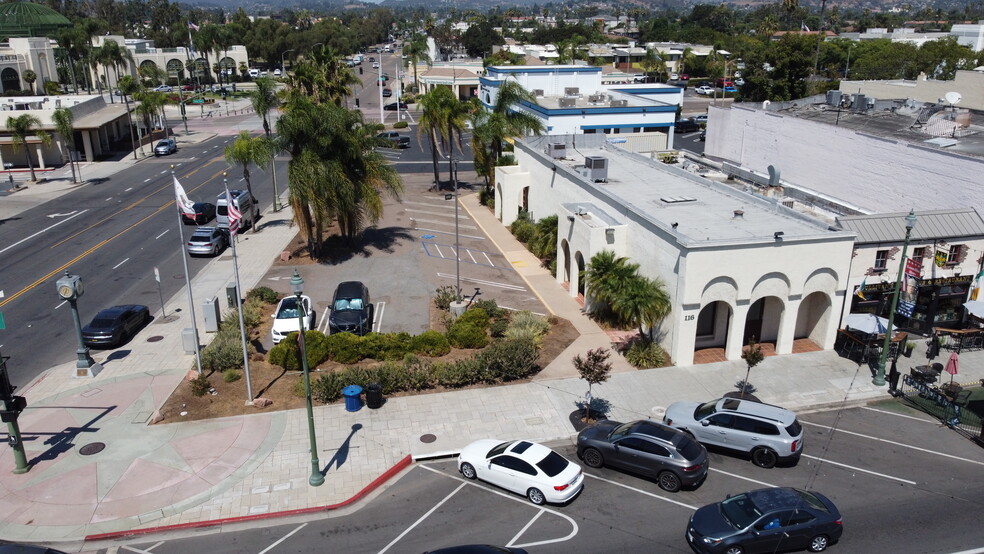 116 E Grand Ave, Escondido, CA for lease - Aerial - Image 1 of 6