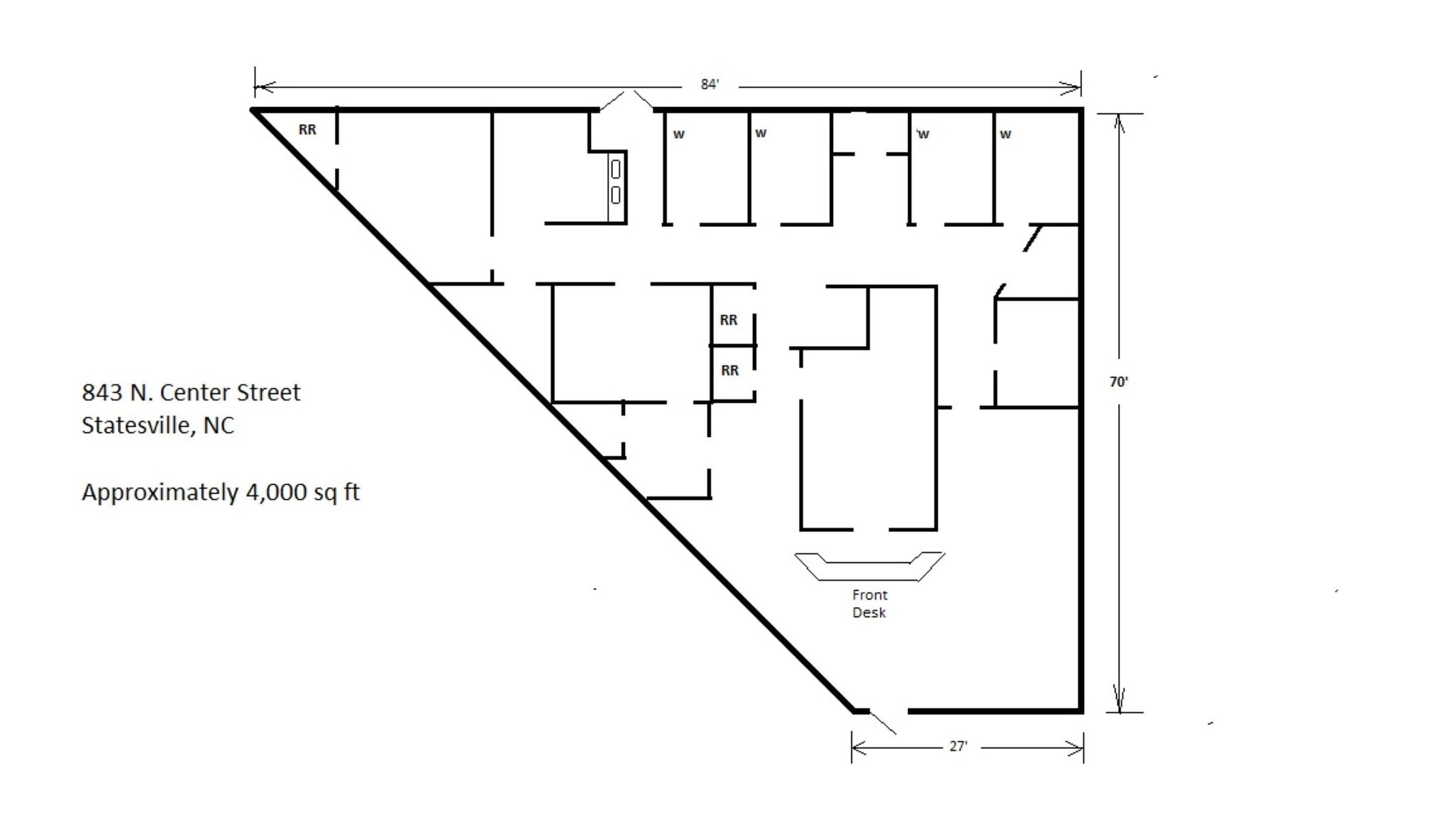 805 N Center St, Statesville, NC for lease Interior Photo- Image 1 of 1