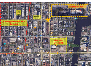 198 NE 6th Ave, Delray Beach, FL - aerial  map view