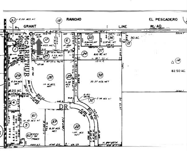 724 E Grant Line Rd, Tracy, CA for lease - Plat Map - Image 2 of 2