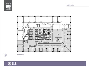 180 N LaSalle St, Chicago, IL for lease Floor Plan- Image 1 of 1