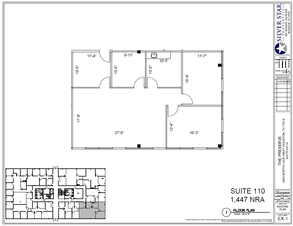 2000 N Loop Fwy W, Houston, TX for lease Floor Plan- Image 1 of 1