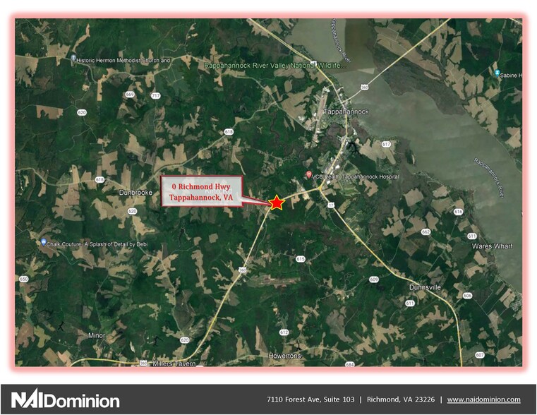 0 Richmond Hwy, Tappahannock, VA for sale - Aerial - Image 2 of 3