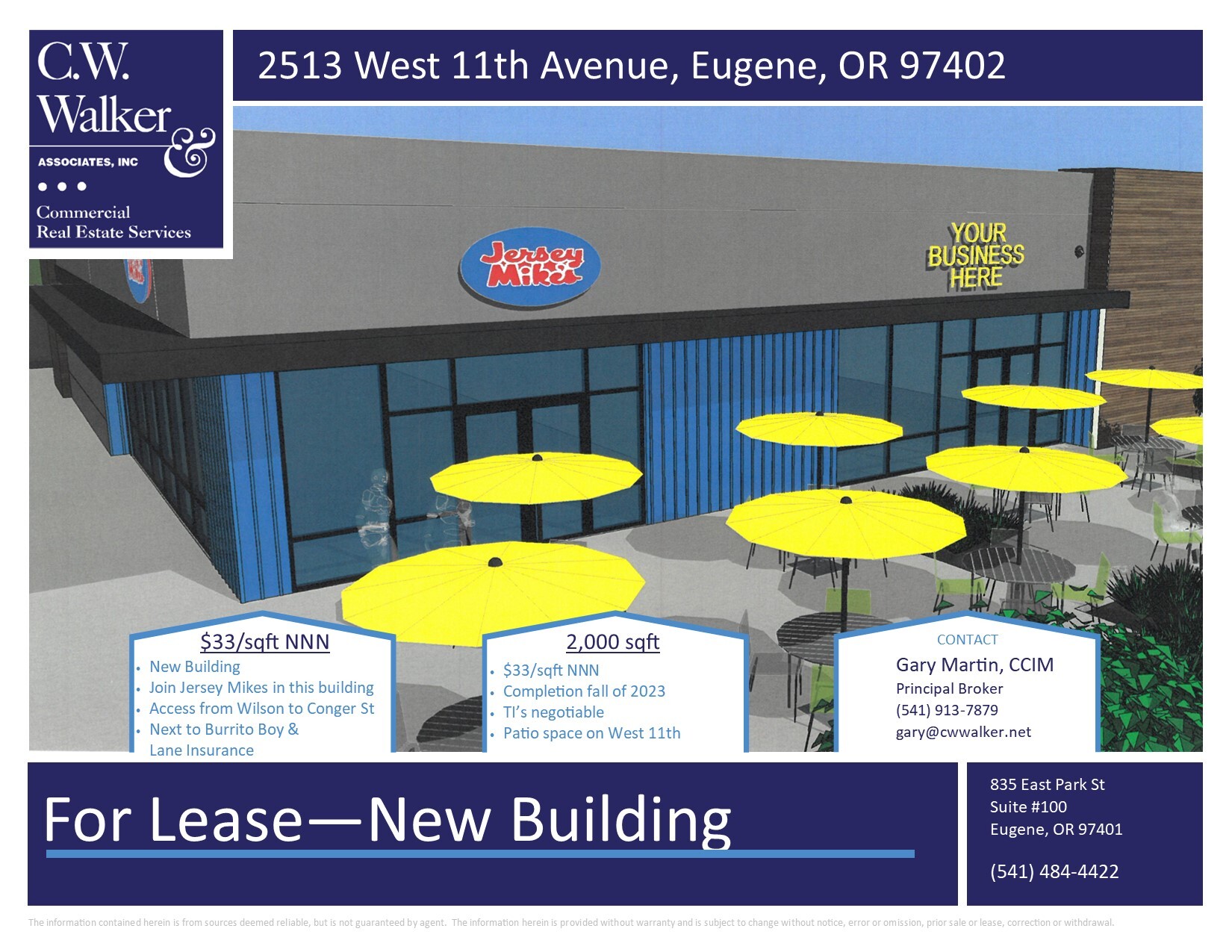 2513 W 11th Ave, Eugene, OR for lease Building Photo- Image 1 of 1