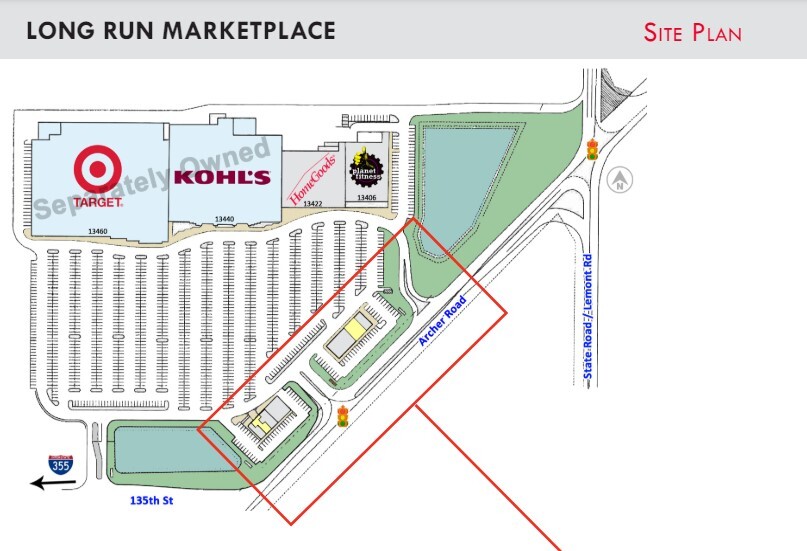 13406-13478 S Archer Ave, Lemont, IL for lease Site Plan- Image 1 of 2