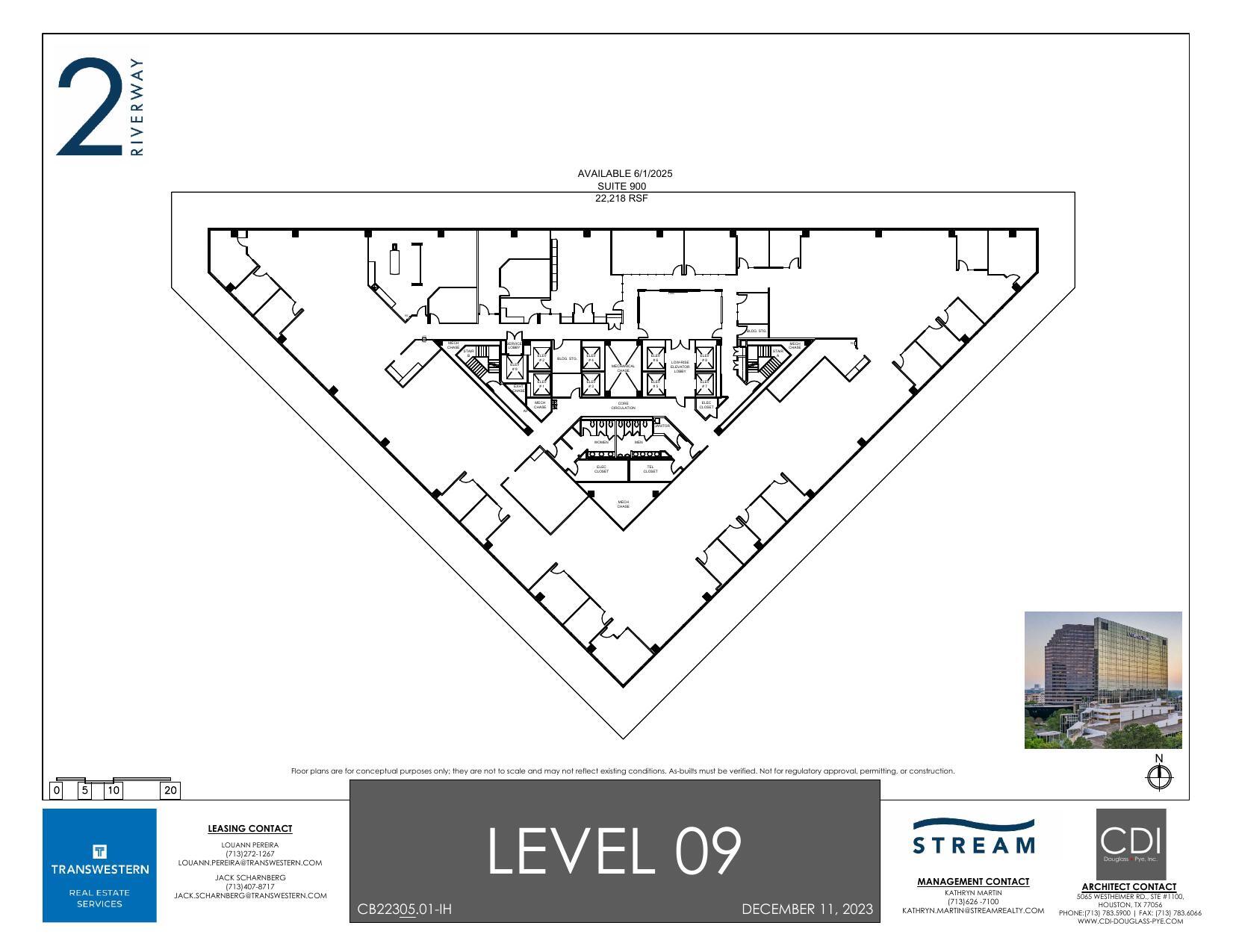 2 Riverway, Houston, TX for lease Floor Plan- Image 1 of 1