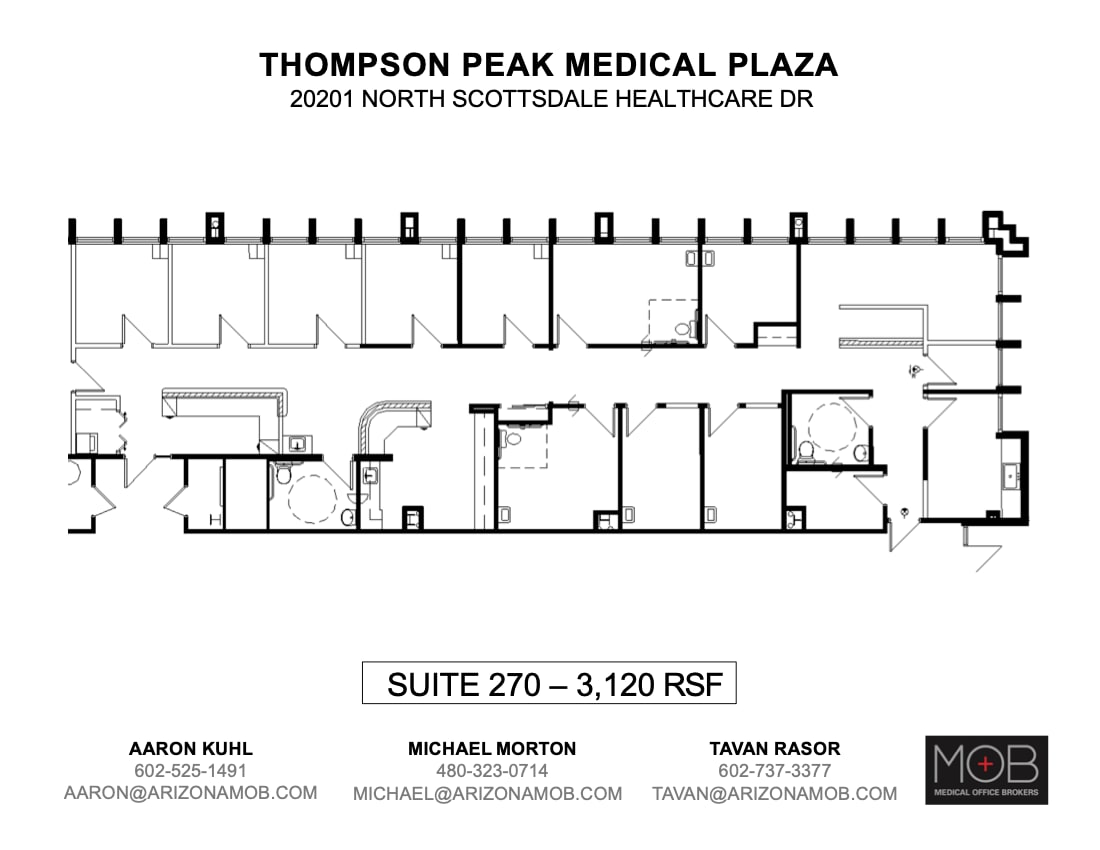 20201 N Scottsdale Healthcare Dr, Scottsdale, AZ for lease Floor Plan- Image 1 of 1
