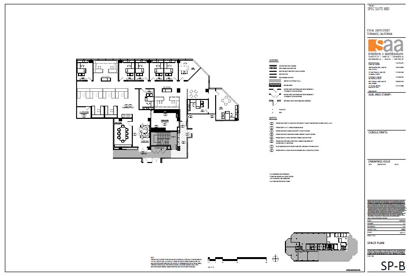 970 W 190th St, Torrance, CA for lease Floor Plan- Image 1 of 1