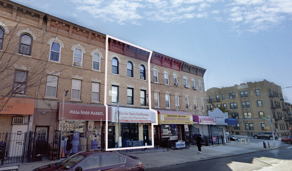 1019 Rogers Ave, Brooklyn, NY for sale - Building Photo - Image 1 of 1