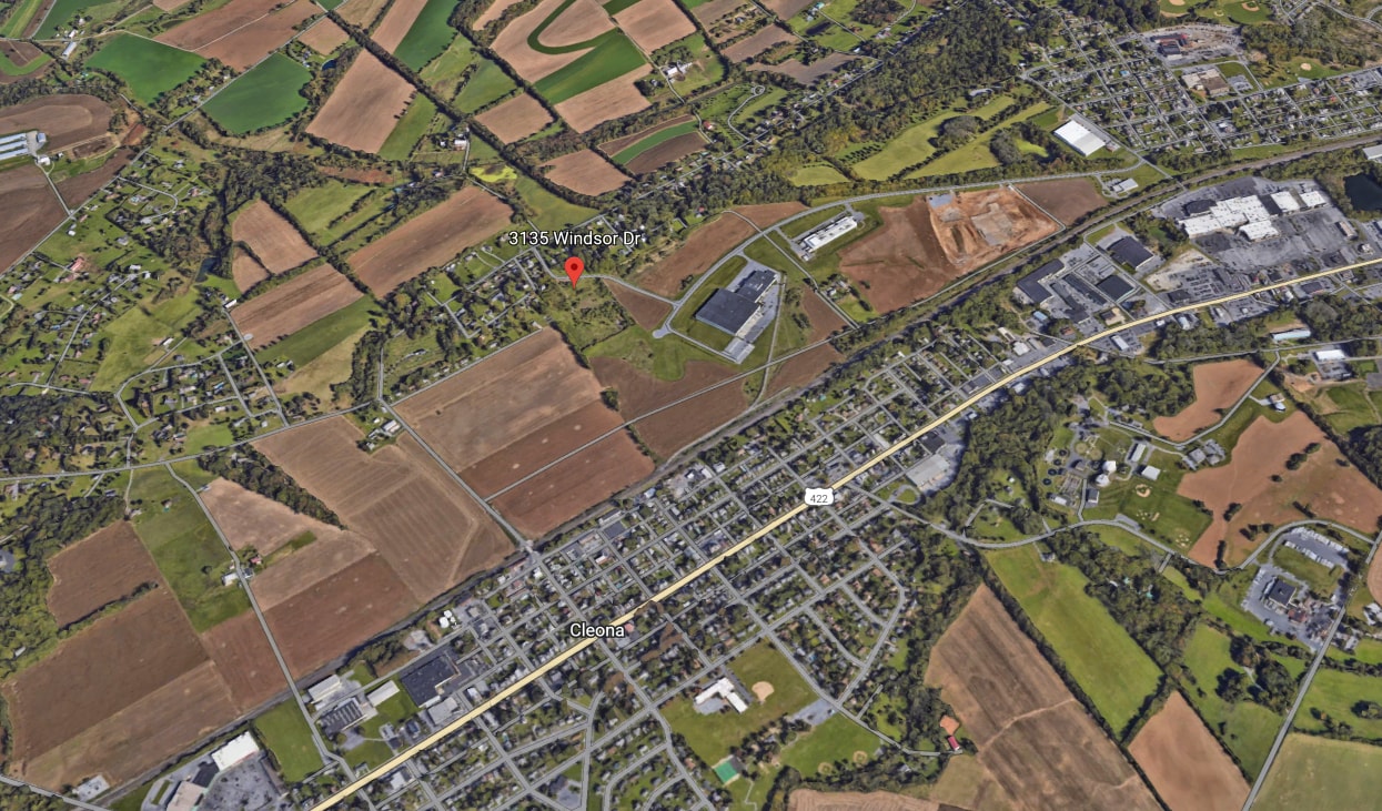 3135 Windsor, Lebanon, PA for sale Aerial- Image 1 of 4