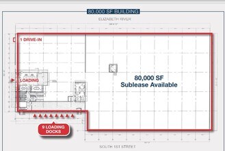 77 S First St, Elizabeth, NJ for lease Floor Plan- Image 1 of 1