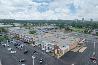 6004-6032 S Sheridan Rd, Tulsa, OK - AERIAL map view