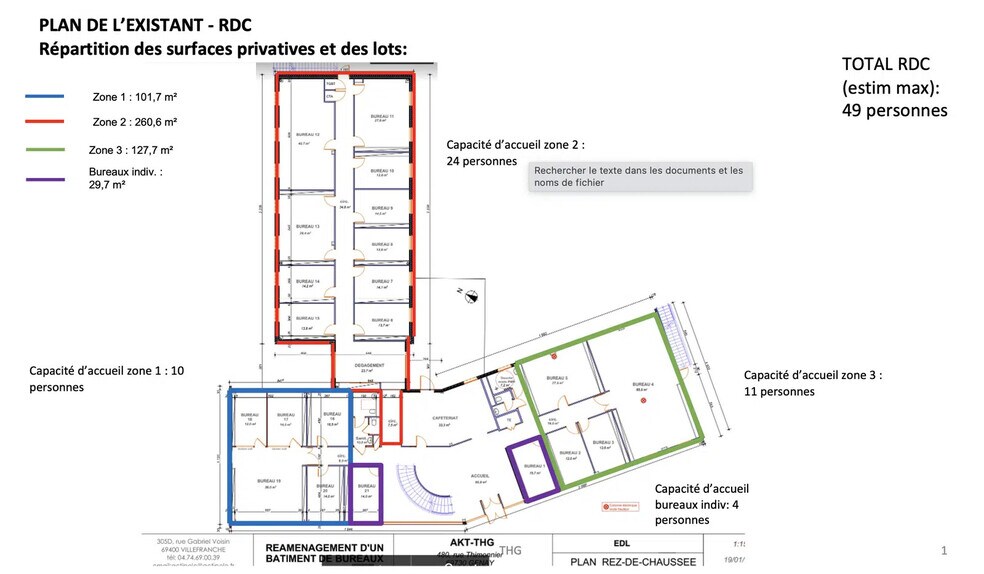 480 Rue Thimonnier, Genay for lease - Floor Plan - Image 2 of 3