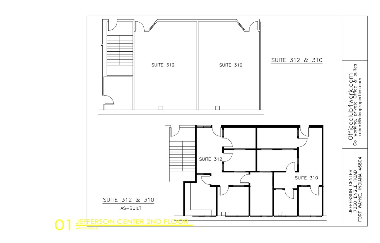 7230 Engle Rd, Fort Wayne, IN for lease Floor Plan- Image 1 of 3