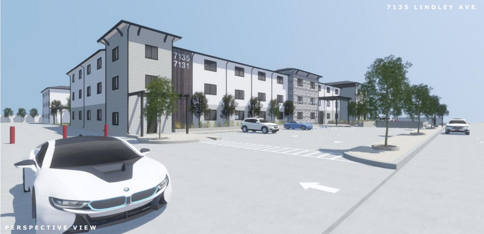 7111-7135 Lindley Ave, Reseda, CA for sale - Building Photo - Image 1 of 7