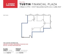 17852 E 17th St, Tustin, CA for lease Floor Plan- Image 1 of 1