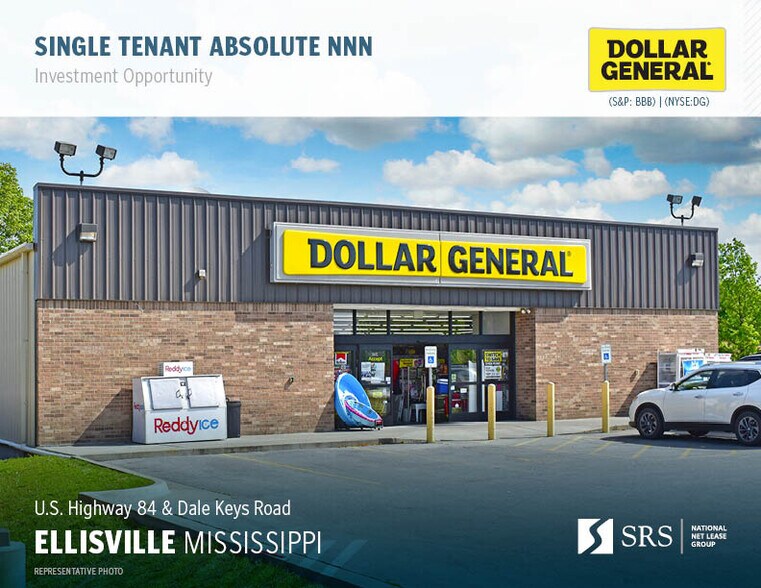 Hwy 84 W Dale Keys Rd, Ellisville, MS 39437