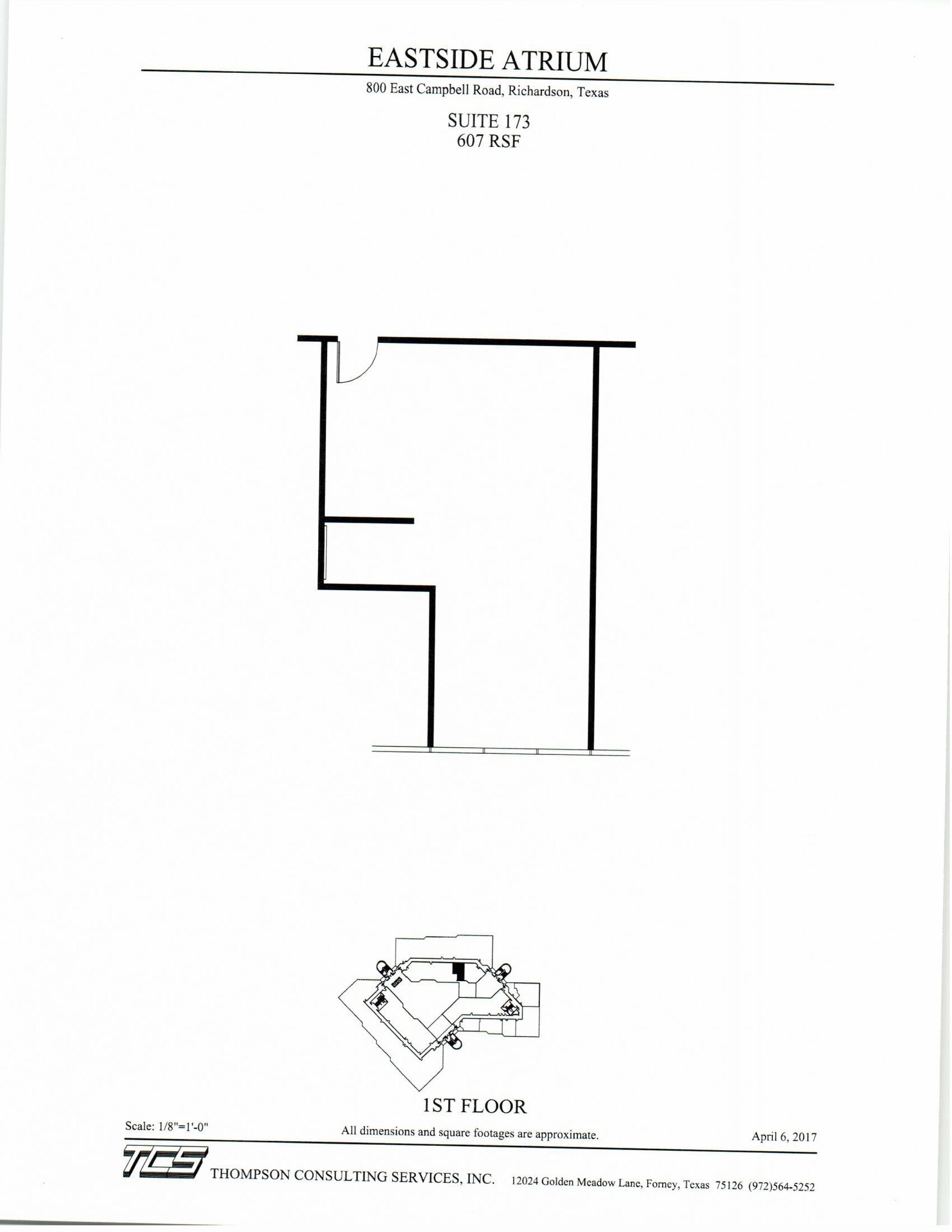 800 E Campbell Rd, Richardson, TX for lease Floor Plan- Image 1 of 1