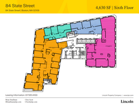 84 State St, Boston, MA for lease Floor Plan- Image 1 of 1