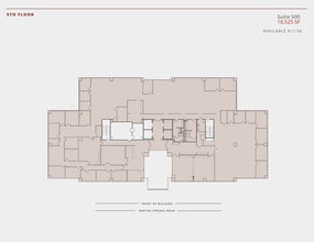 811 Barton Springs Rd, Austin, TX for lease Floor Plan- Image 1 of 1
