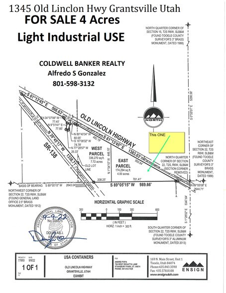 1345 Old Lincoln Hwy, Grantsville, UT for sale - Building Photo - Image 1 of 1